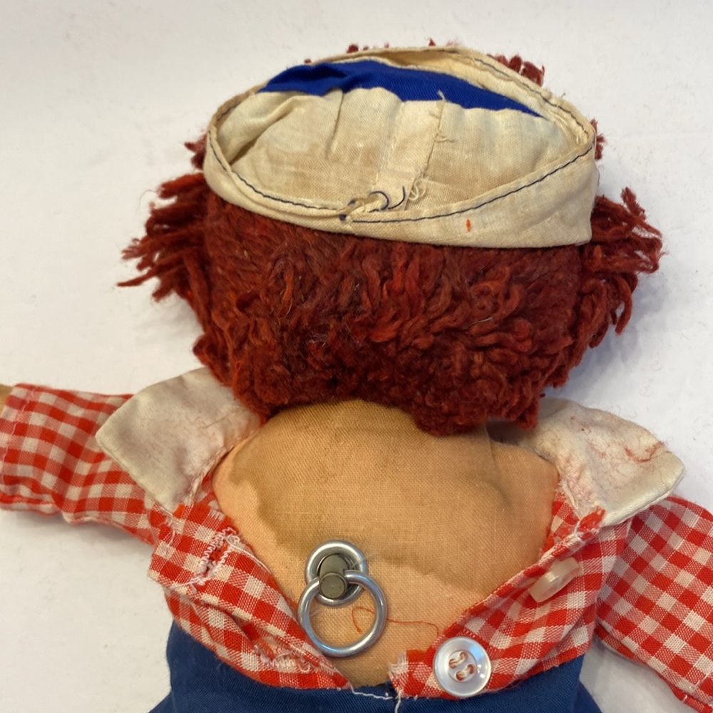 Vintage Raggedy Ann & Andy Musical dolls, Knickerbocker brand - Picture 15 of 15